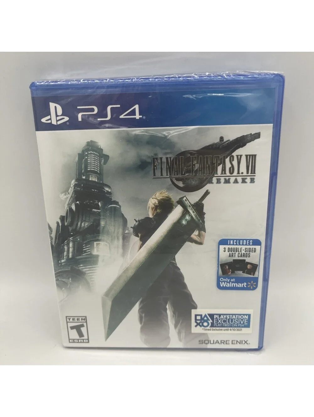 Final Fantasy VII Remake - Limited Bonus Edition W/ 3 Art Cards (PS4) New Sealed